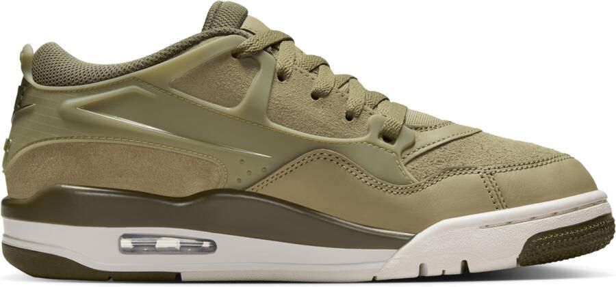 Jordan 4 Rm Sneakers Dames Olijf Mesh Synthetisch - Foto 2