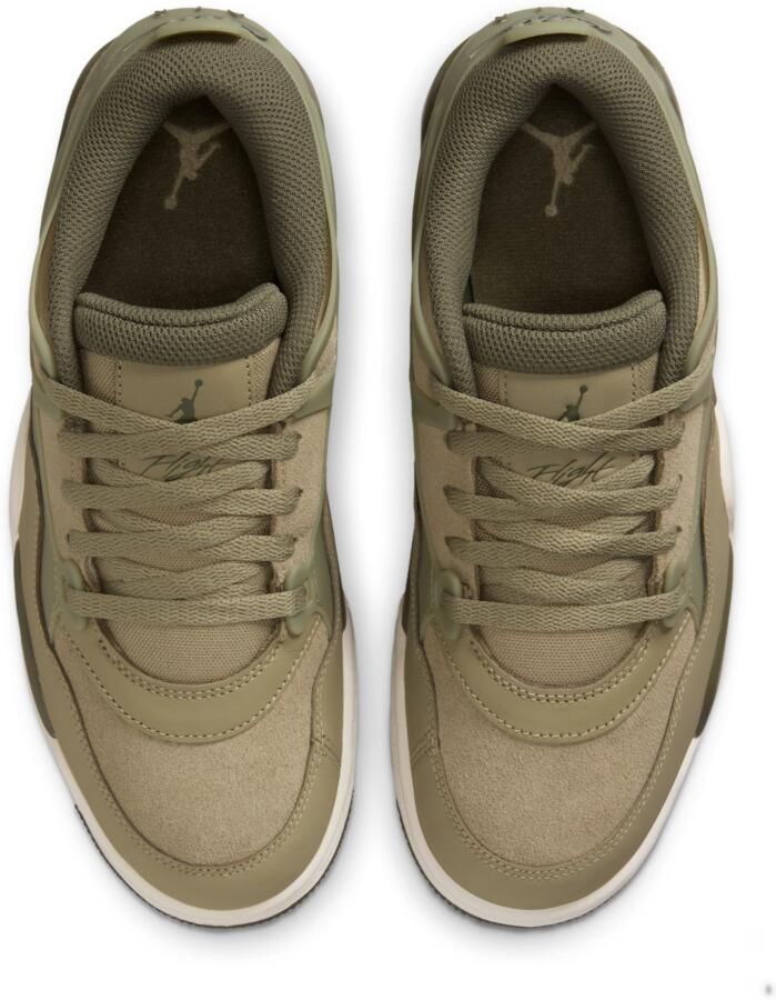 Jordan 4 Rm Sneakers Dames Olijf Mesh Synthetisch