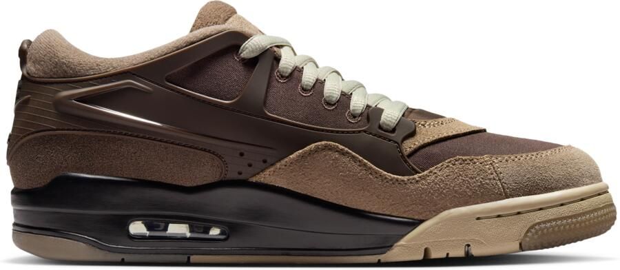 Jordan 4Rm Sneakers Heren Grijs Leer - Foto 3