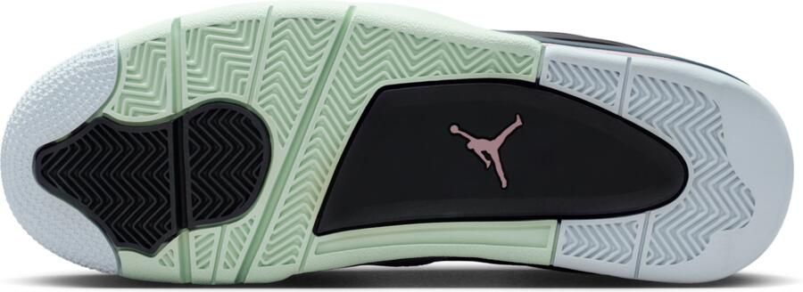 Jordan 4 Rm Sneakers Heren Zwart Mesh Synthetisch - Foto 4