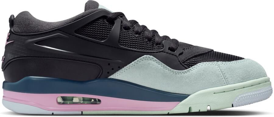 Jordan 4 Rm Sneakers Heren Zwart Mesh Synthetisch - Foto 3