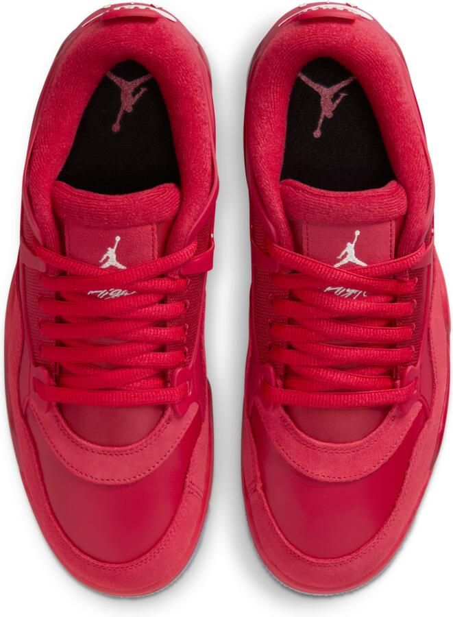 Jordan 4Rm Sneakers Heren Rood Leer