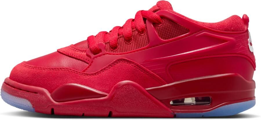 Jordan Air 4 Rm Kindersneakers Rood Mesh Synthetisch - Foto 4