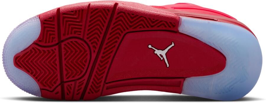 Jordan Air 4 Rm Kindersneakers Rood Mesh Synthetisch - Foto 3