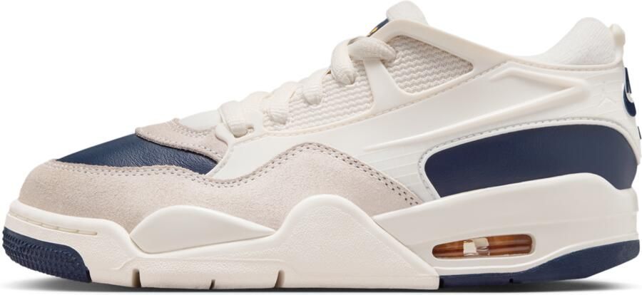 Jordan 4Rm Kindersneakers Wit Mesh Synthetisch