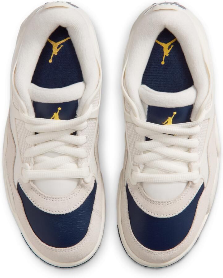 Jordan 4Rm Kindersneakers Wit Mesh Synthetisch - Foto 2