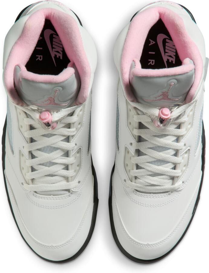 Jordan Air 5 Retro 'Medium Soft Pink' herenschoenen Wit