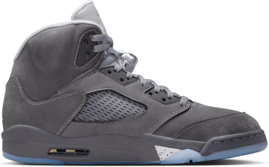 Jordan Air  5 Retro 'Wolf Grey' herenschoenen Grijs - Foto 3
