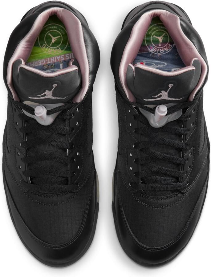 Jordan Air 5 Retro x Paris Saint-Germain Zwart - Foto 2