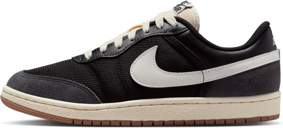 Jordan Air Skyline Low Sneakers Dames Zwart Mesh Synthetisch