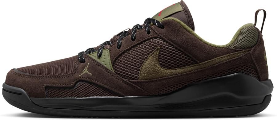 Jordan Era Sneakers Heren Bruin Mesh Synthetisch