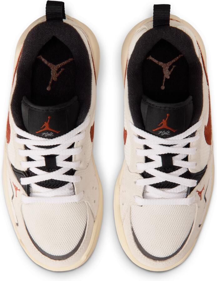 Jordan Era Kindersneakers Wit Mesh Synthetisch