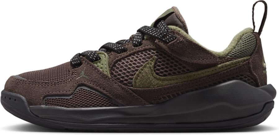 Jordan Era Peuterschoenen Bruin Mesh Synthetisch - Foto 4