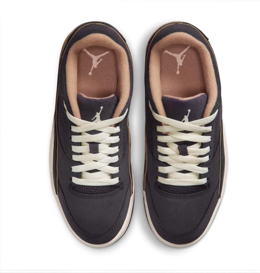 Jordan Flight Sneakers Dames Zwart Mesh Synthetisch - Foto 2