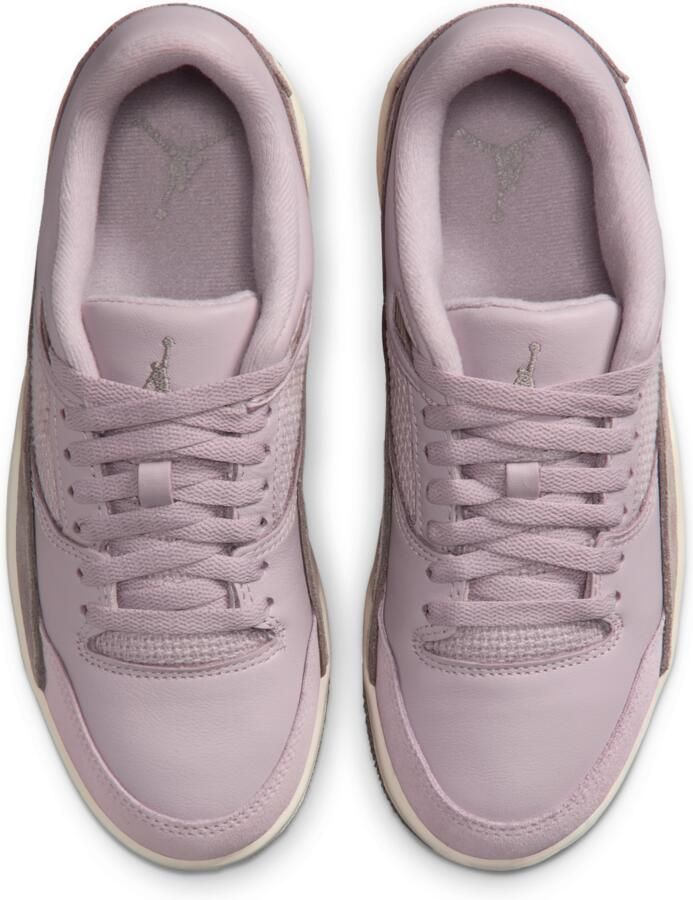 Jordan Flight Sneakers Dames Roze Mesh Synthetisch - Foto 2