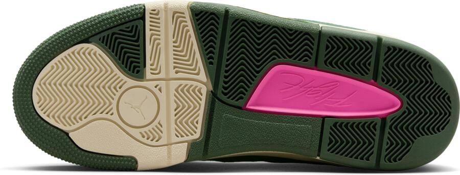 Jordan Flight Sneakers Dames Wit Mesh Synthetisch - Foto 4