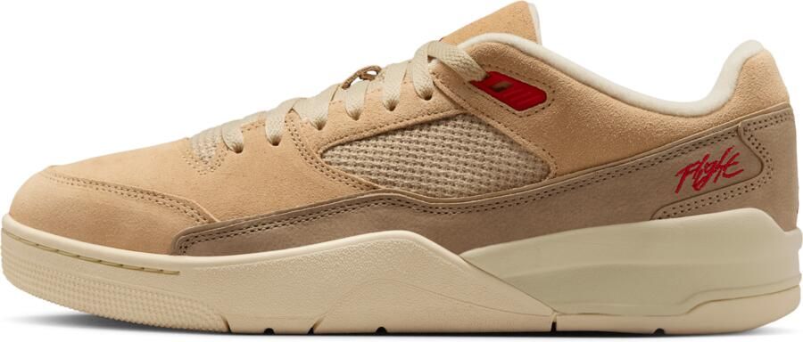 Jordan Flight Sneakers Heren Bruin Suède