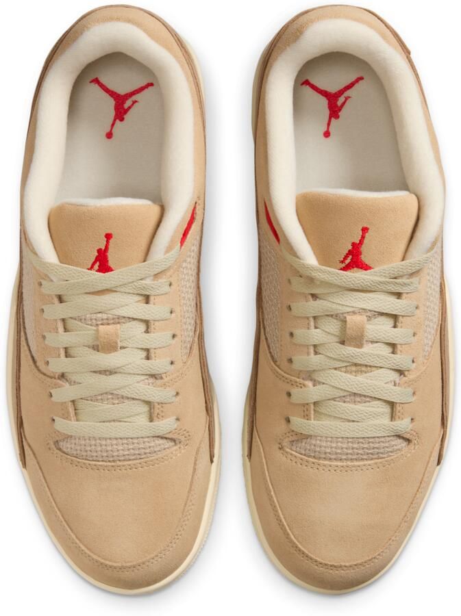 Jordan Flight Sneakers Heren Bruin Suède