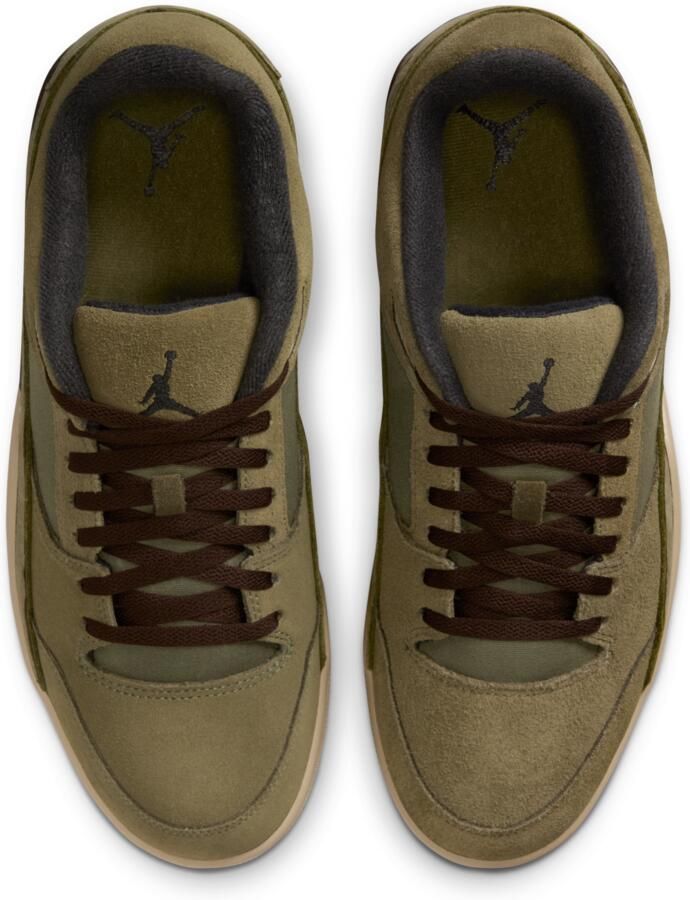 Jordan Flight Sneakers Heren Olijf Mesh Synthetisch