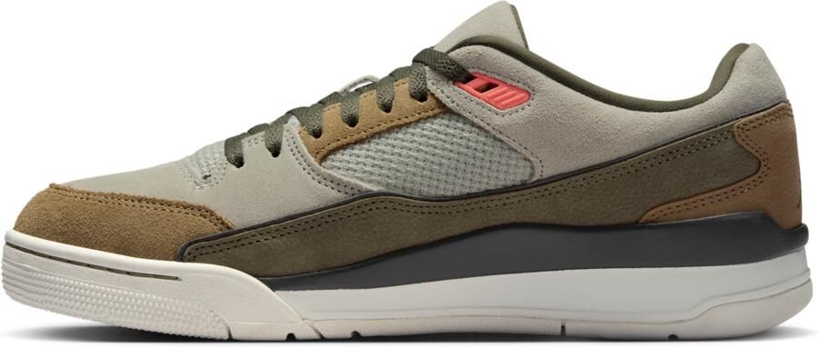 Jordan Flight Sneakers Heren Grijs Mesh Synthetisch