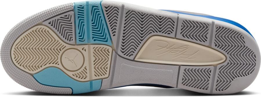 Jordan Flight Sneakers Heren Wit Mesh Synthetisch - Foto 4