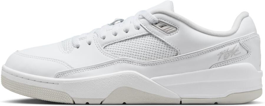 Jordan Flight Sneakers Heren Wit Mesh Synthetisch