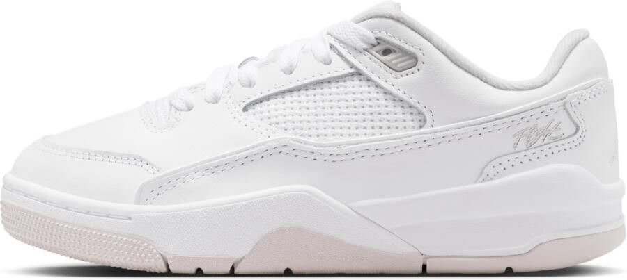 Jordan Flight Court kinderschoenen Wit
