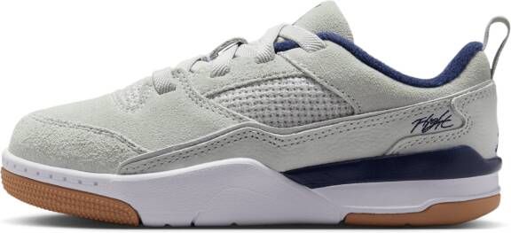 Jordan Flight Unisex Schoenen Grijs Maat: 33.5 Mesh Synthetisch Foot Locker