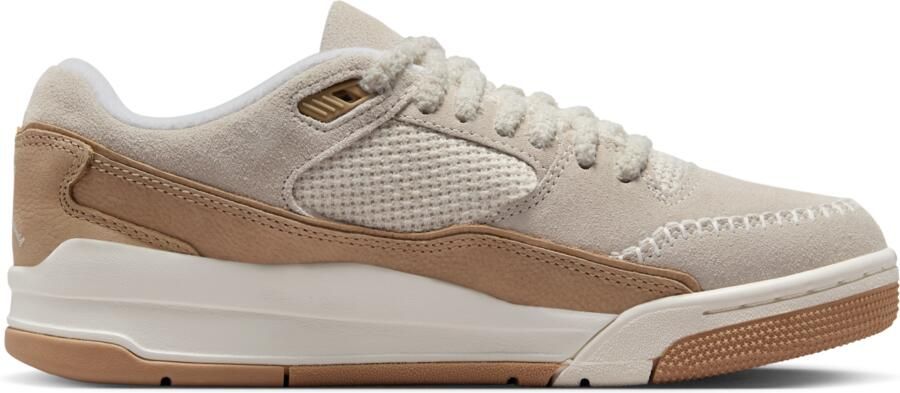 Jordan Flight Sneakers Dames Bruin Mesh Synthetisch - Foto 3
