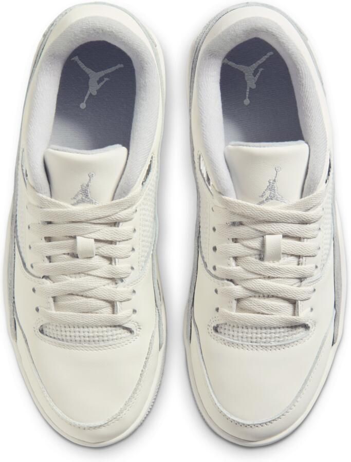 Jordan Flight Sneakers Dames Wit Mesh Synthetisch - Foto 2
