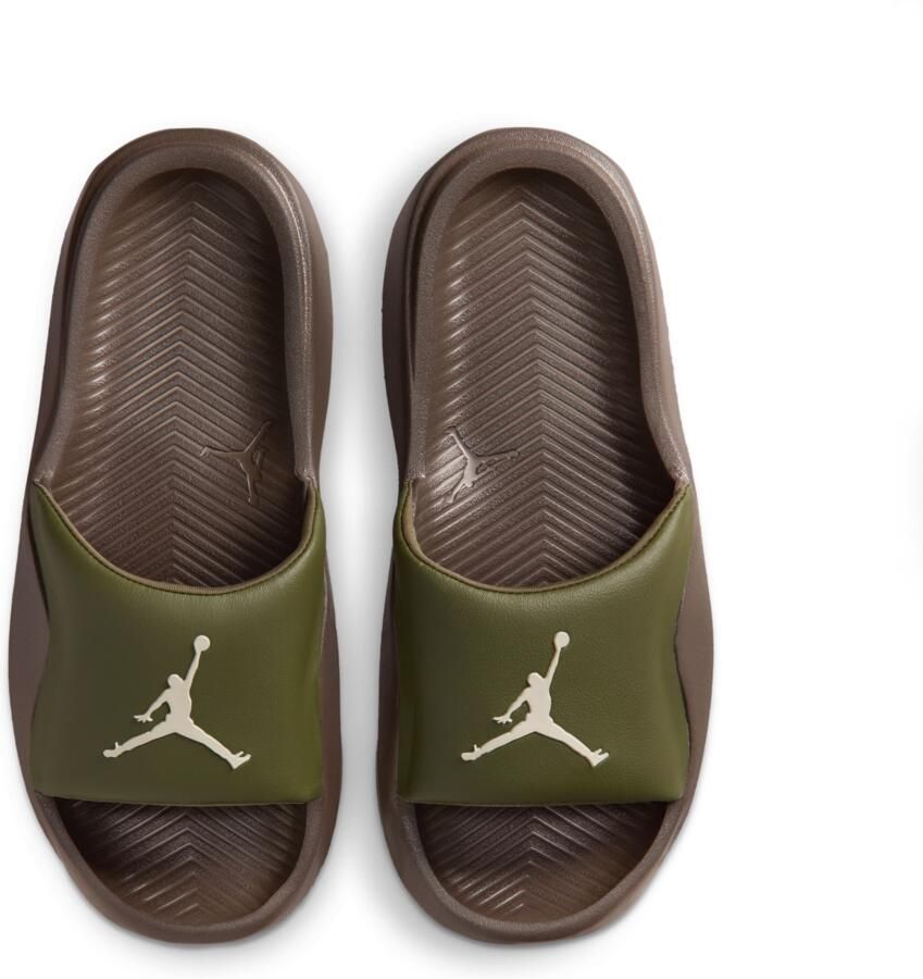 Jordan Franchise slippers voor kids Groen