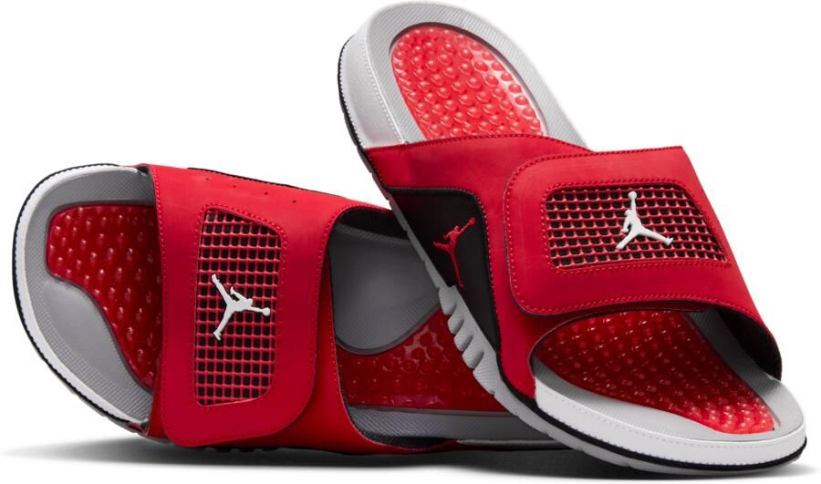 Jordan Hydro 4 Retro slippers voor heren Rood