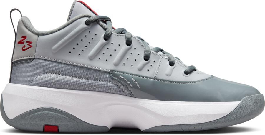 Jordan Max Aura Sneakers Heren Grijs Mesh Synthetisch - Foto 3