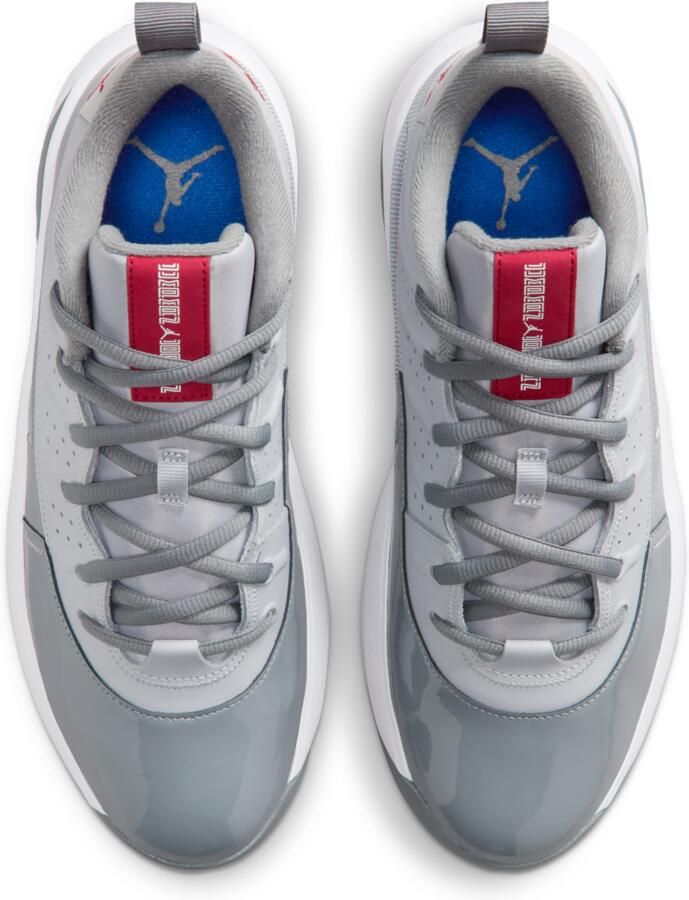 Jordan Max Aura Sneakers Heren Grijs Mesh Synthetisch