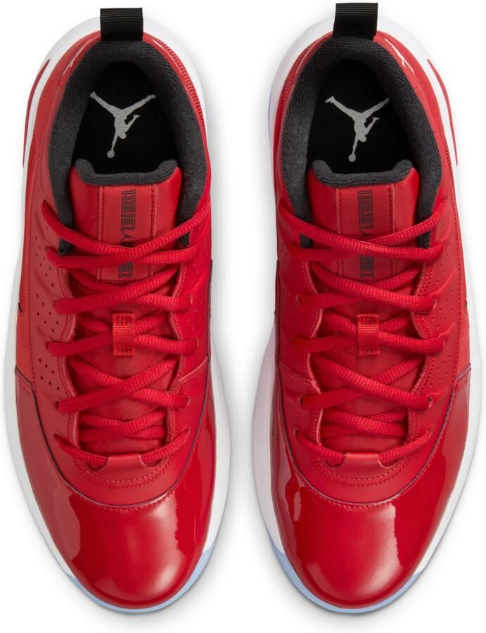 Jordan Max Aura Sneakers Heren Rood Mesh Synthetisch