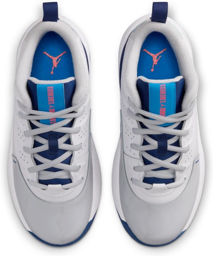 Jordan Max Aura Kindersneakers Wit Mesh Synthetisch