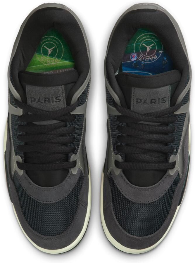 Jordan Paris Saint-Germain x Air 4 RM herenschoenen Zwart - Foto 2