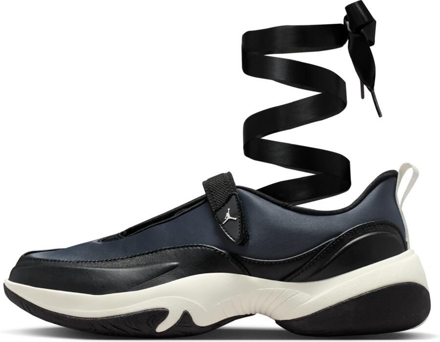 Jordan Pointe Sneakers Dames Zwart Mesh Synthetisch