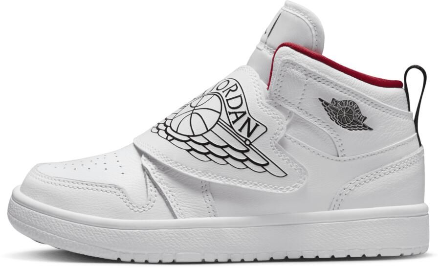 Jordan Sky Peuterschoenen Wit Leer