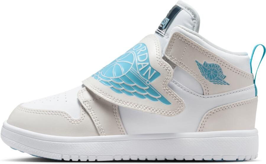 Jordan Sky 1 Peuterschoenen Grijs Leer - Foto 4
