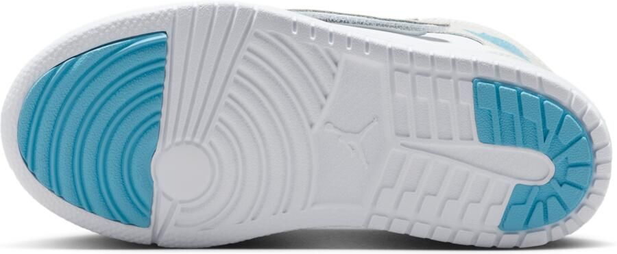 Jordan Sky 1 Peuterschoenen Grijs Leer - Foto 3