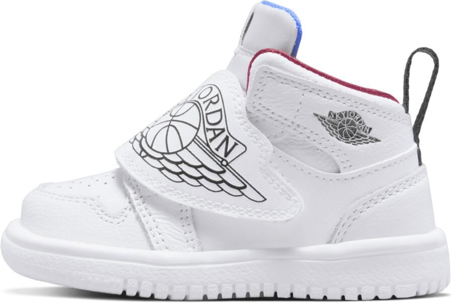 Jordan Sky 1 (Td) White Black-Gym Red-University Blue Basketballshoes Peuter BQ7196-164