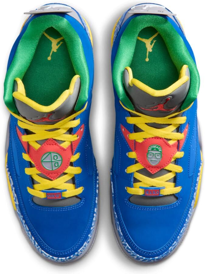 Jordan Son Of Mars Low Sneakers Heren Blauw Mesh Synthetisch - Foto 2