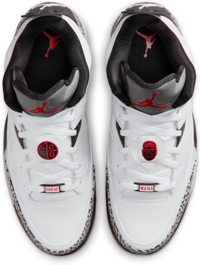 Jordan Son Of Mars Low Sneakers Heren Wit Mesh Synthetisch - Foto 2