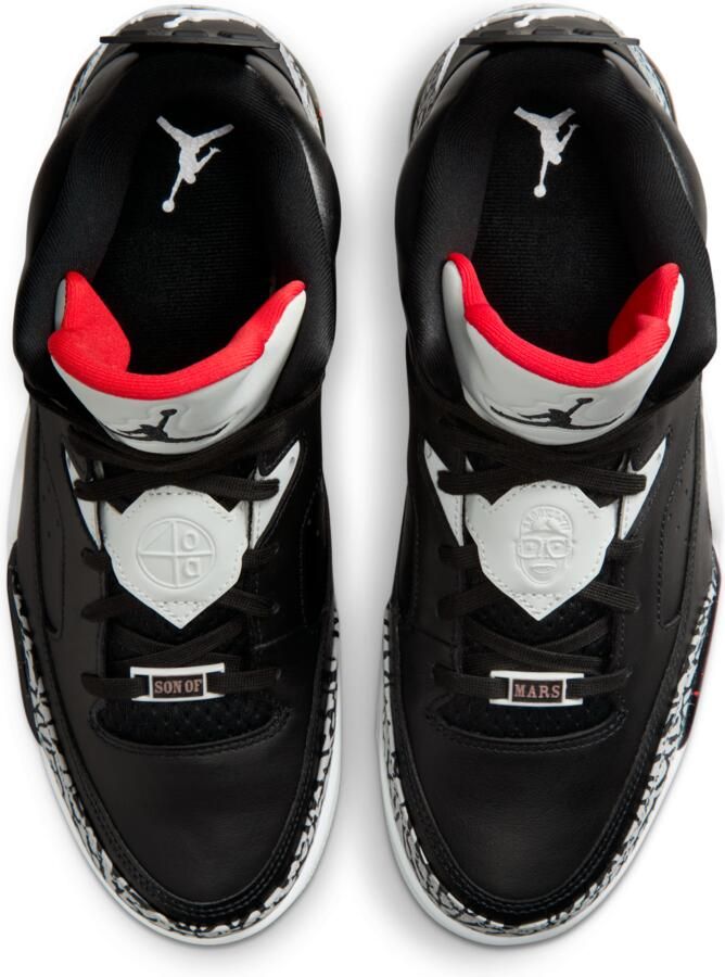 Jordan Son Of Mars Low Sneakers Heren Zwart Mesh Synthetisch - Foto 2