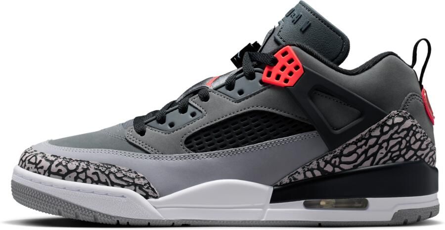 Jordan Spizike Sneakers Heren Grijs Leer
