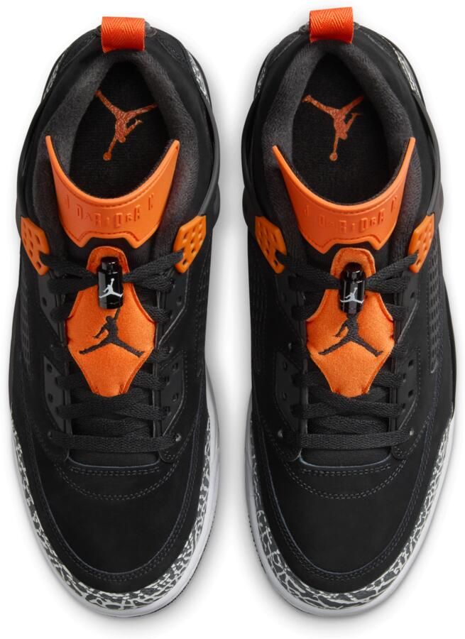 Jordan Spizike Sneakers Heren Zwart Leer