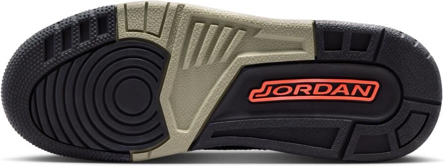 Jordan Spizike Kindersneakers Grijs Leer - Foto 4