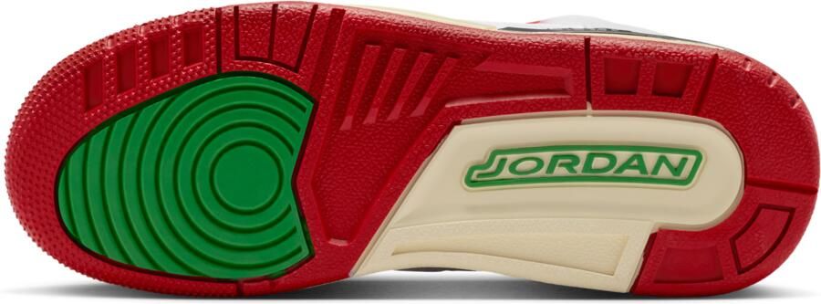 Jordan Spizike Kindersneakers Wit Leer - Foto 3