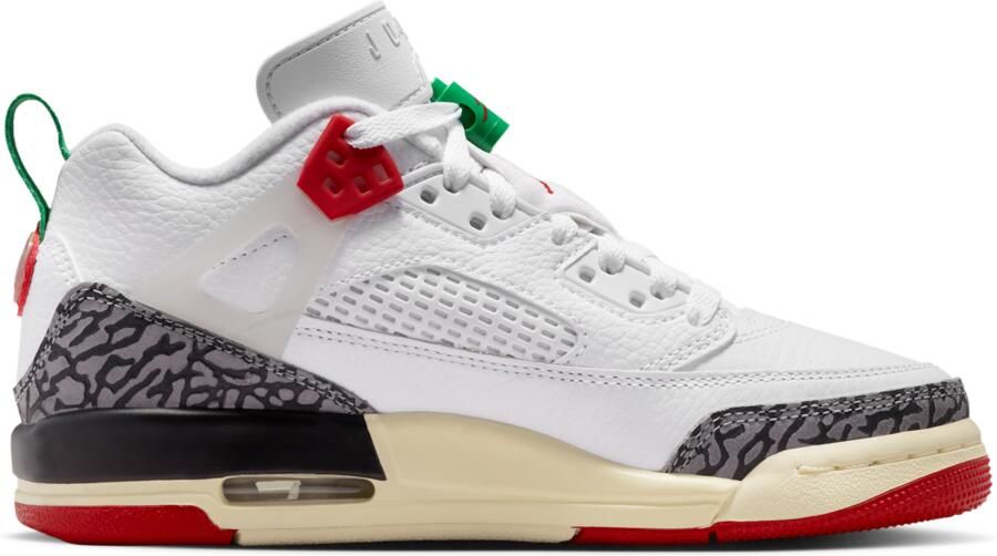 Jordan Spizike Kindersneakers Wit Leer - Foto 2